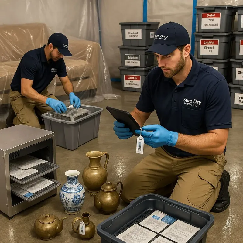 Content Protection and Restoration process in Coloma, MI