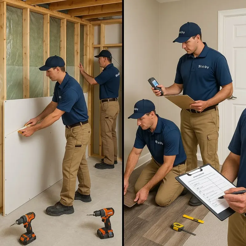 Repairs and Reconstruction process in Coloma, MI